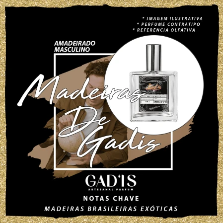 Perfume Gadis 1164 Madeiras de Gadis